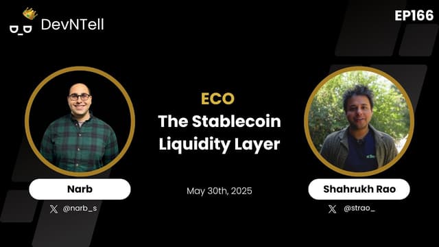 Eco, The Stablecoin Liquidity Layer