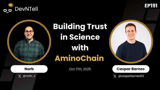 Building Trust in Science with AminoChain ft. CEO Caspar Barnes