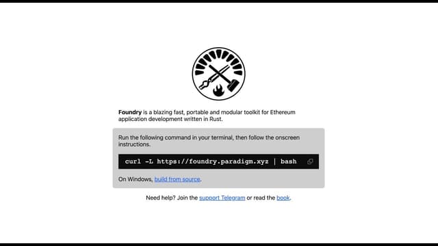 Smart Contract Development with Foundary