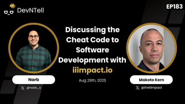 Discussing the Cheat Code to Software Development with iiimpact.io