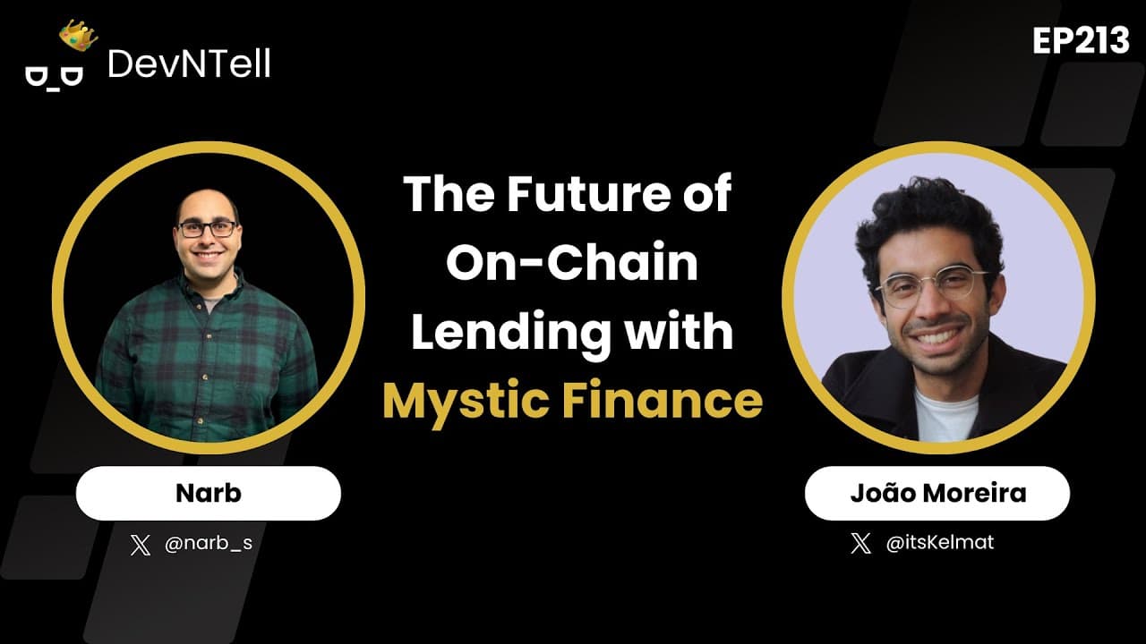The Future of On-Chain Lending and RWA's with Mystic Finance
