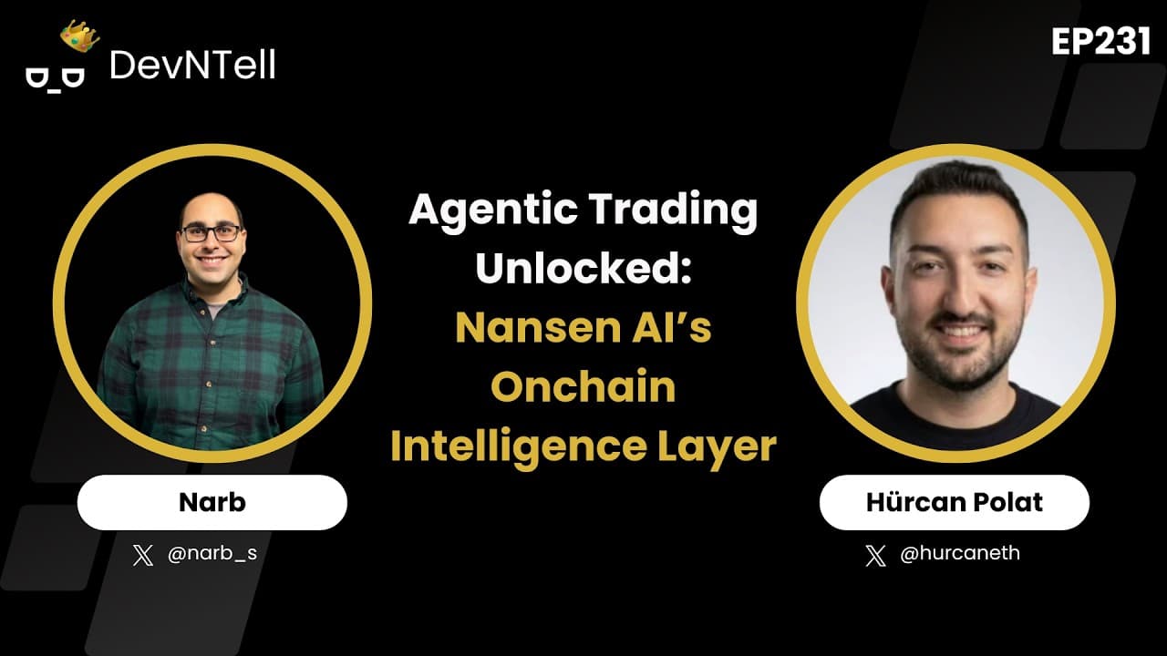 Agentic Trading Unlocked: Nansen AI’s Onchain Intelligence Layer