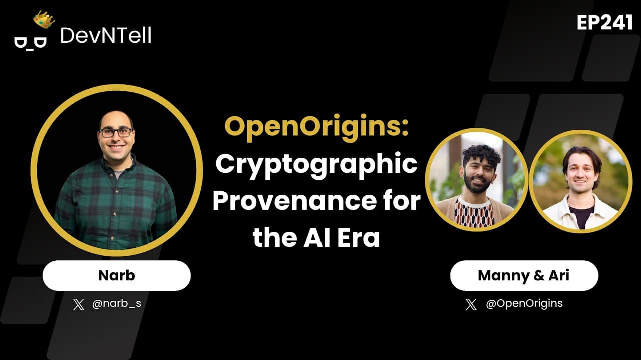 OpenOrigins: Cryptographic Provenance for the AI Era