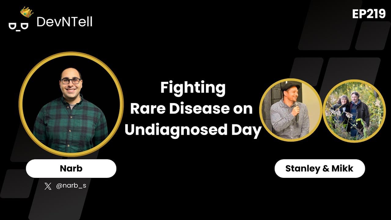 Fighting Rare Disease on Undiagnosed Day | Stanley Bishop & Mikk Cederroth